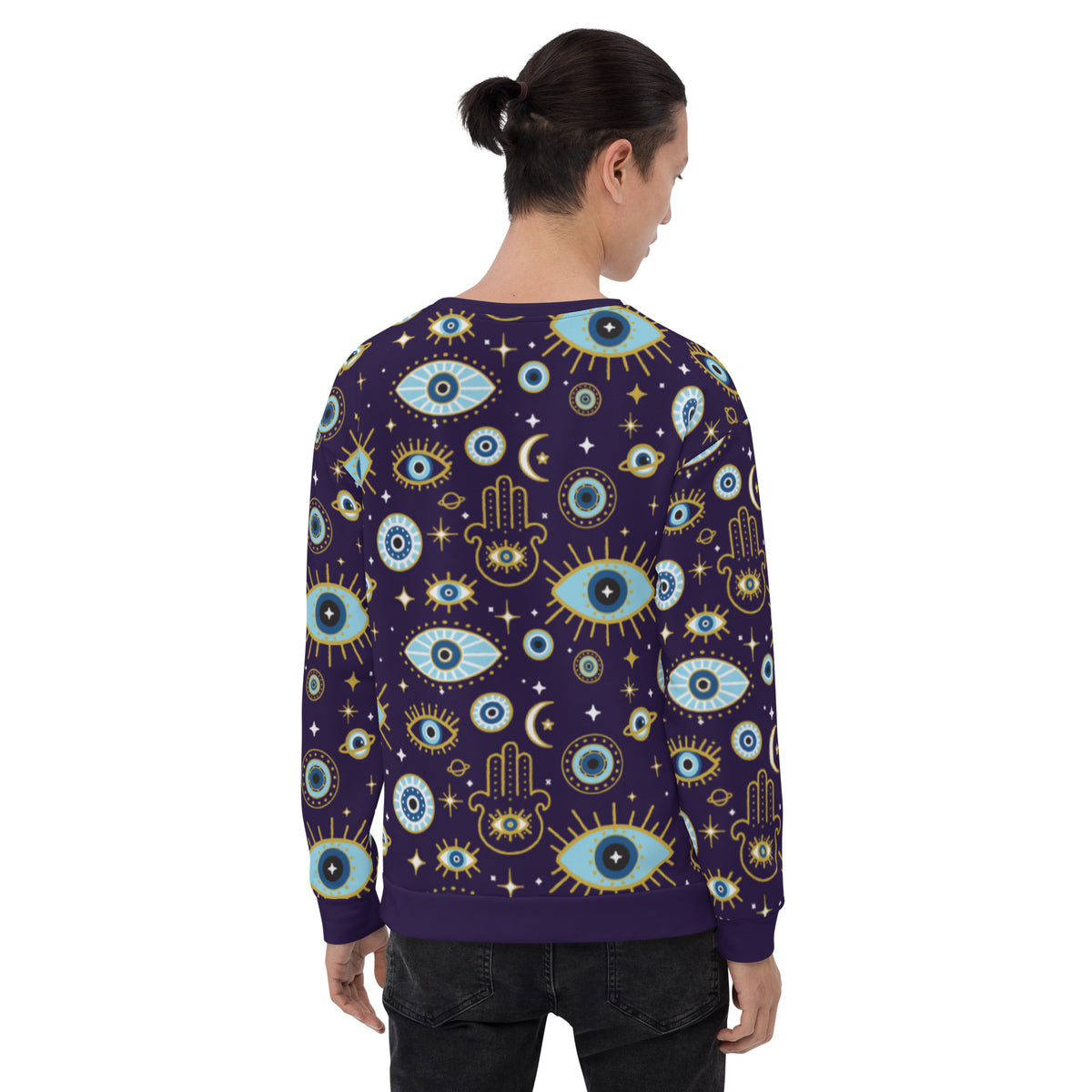 All Over Protection - Sweatshirt in Celestial Purple