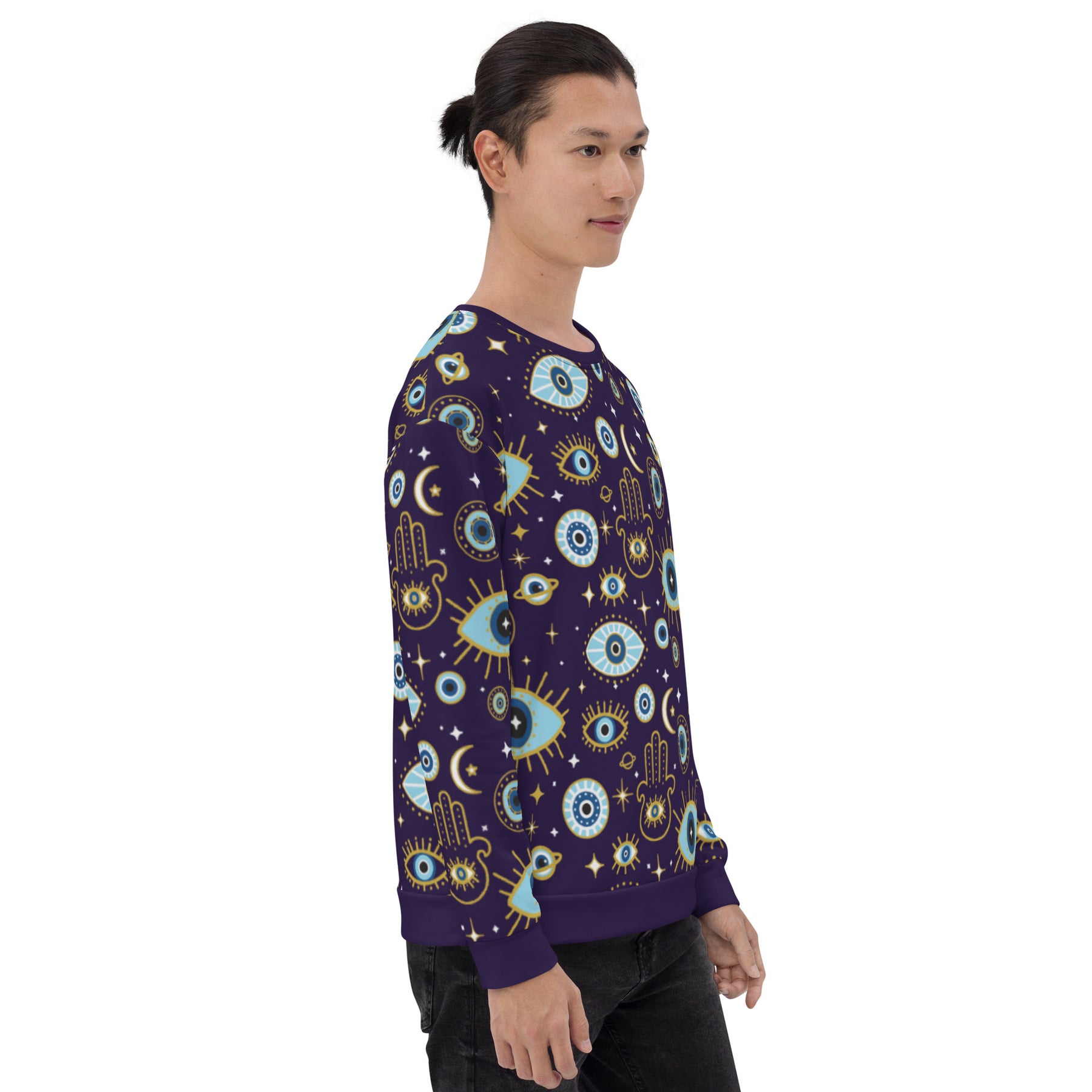All Over Protection - Sweatshirt in Celestial Purple