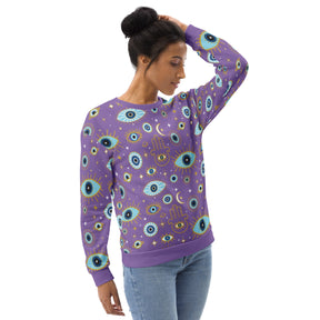 All Over Protection - Sweatshirt in Lavender Haze